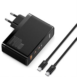 Сетевой адаптер Baseus GaN5 Pro 140W Чёрный (+кабель Type-C 1м)