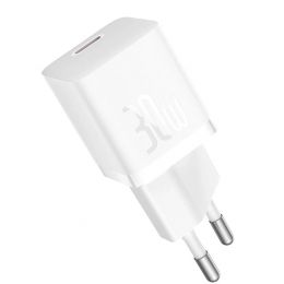 Сетевой адаптер Baseus GaN5 1C 30W Белый