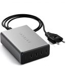 Сетевой адаптер Satechi GaN 165W Type-C 4-Port Серый