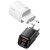 Сетевой адаптер USAMS CC152 T46 33W (EU) Черный