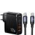 Сетевой адаптер USAMS UCTZ01 T44 100W GaN Чёрный (+ Type-C кабель 1.2м)