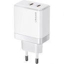 Сетевой адаптер USAMS US-CC172 T54 40W GaN Белый