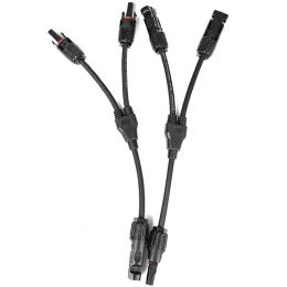 Комплект кабелей EcoFlow MC4 для солнечной панели 0.3м (2шт)