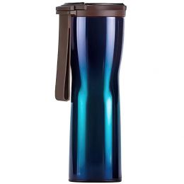 Термокружка Kiss Kiss Fish MOKA Coffee Tumbler Синяя