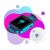 Умные часы детские TCL MOVETIME Family Watch 2 Синие