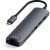 Хаб Satechi Type-C Slim Multiport + Ethernet Adapter Серый космос