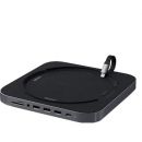 Док станция Satechi Mac Mini Stand & Hub для Mac Mini Серая