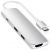 Хаб Satechi Slim Aluminum Multi-Port Adapter Type-C/2хUSB 3.0/ HDMI 4K Серебро
