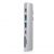 Хаб Satechi Aluminum Pro Hub для Macbook Pro (HDMI, Type-C Thunderbolt 3, SD, microSD, 2 x USB 3.0) Серебро