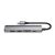 Хаб Satechi Type-C Slim Multiport Adapter V2 Серебро