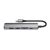 Хаб Satechi Type-C Slim Multiport Adapter V2 Серый