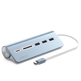 Хаб Satechi USB-C Combo HUB for desktop Голубой