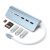 Хаб Satechi USB-C Combo HUB for desktop Серый