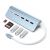Хаб Satechi USB-C Combo HUB for desktop Серебро