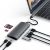 Хаб Satechi Aluminum Multi-Port Adapter V2 Серый