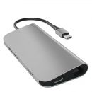 Хаб Satechi Type-C Multi-port Adapter 4K with Ethernet Серый