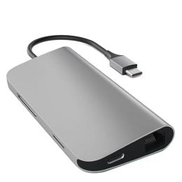 Хаб Satechi Type-C Multi-port Adapter 4K with Ethernet Серый