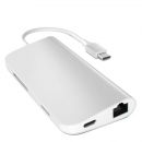 Хаб Satechi Type-C Multi-port Adapter 4K with Ethernet Серебро