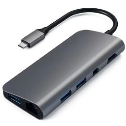 Хаб Satechi Type-C Multimedia Adapter Серый