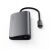 Хаб Satechi Type-C Multimedia Adapter Серый