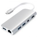 Хаб Satechi Type-C Multimedia Adapter Серебро
