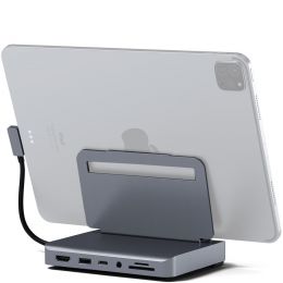 Хаб-подставка Satechi Aluminum Stand Hub Серый