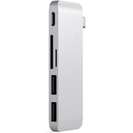 Хаб Satechi Type-C Pass-through USB HUB для Macbook 12