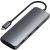 Хаб Satechi USB-C Hybrid Multiport Adapter Серый