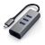 Хаб Satechi Type-C 2-IN-1 USB HUB With Ethernet Серый
