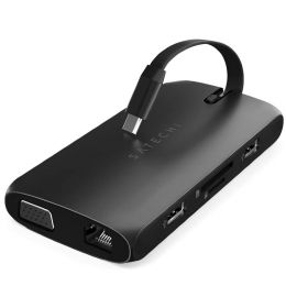 Хаб Satechi Type-C On-the-Go Multiport Adapter Черный