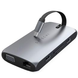 Хаб Satechi Type-C On-the-Go Multiport Adapter Серый