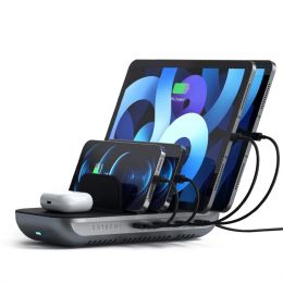 Зарядная станция Satechi Dock5 Multi-Device Charging Station Серая