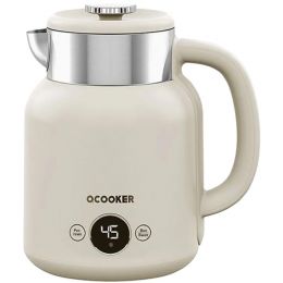 Электрический чайник Qcooker Retro Electric Kettle 1.5L Бежевый