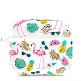 Чехол PQY Fresh для Apple Airpods 3 Flamingo
