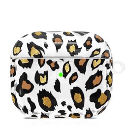 Чехол PQY Charm для Apple AirPods 3 Leopard