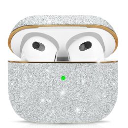 Чехол PQY Bling для Airpods 3 Серебро