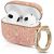 Чехол PQY Bling для Airpods 3 Розовое золото