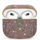 Чехол PQY Bling для Airpods 3 Фиолетовый