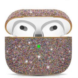 Чехол PQY Bling для Airpods 3 Фиолетовый
