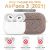 Чехол PQY Bling для Airpods 3 Фиолетовый