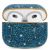 Чехол PQY Crystal Fabric для Apple Airpods 3 Синий