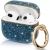 Чехол PQY Crystal Fabric для Apple Airpods 3 Синий