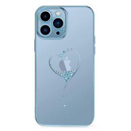 Чехол PQY Wish для iPhone 13 Pro Max Синий