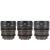 Комплект объективов Sirui Nightwalker 24/35/55mm T1.2 S35 E-mount Серый