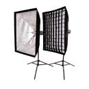 Комплект импульсного света FST PRO-400H Softbox Kit II