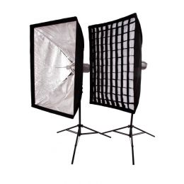 Комплект импульсного света FST PRO-600H Softbox Kit II