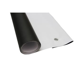 Фон виниловый FST 2.20x4,30 м Двусторонний черный/белый