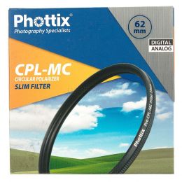 Фильтр поляризационный Phottix CPL-MC Slim 62мм