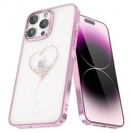 Чехол PQY Wish для iPhone 14 Pro Max Розовое золото