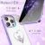 Чехол PQY Wish для iPhone 14 Pro Max Фиолетовый